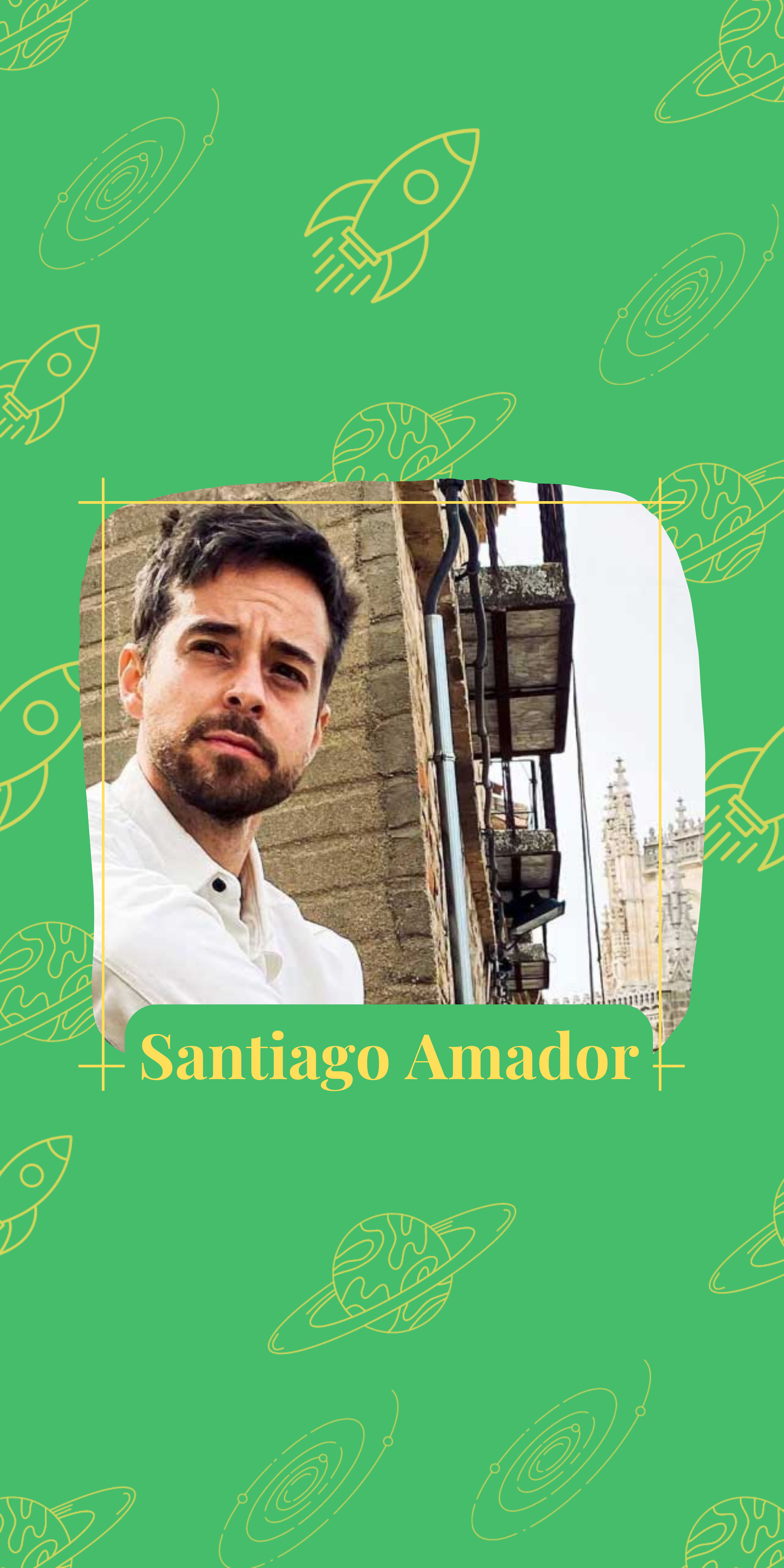 Entrevistamos a Santiago Amador.